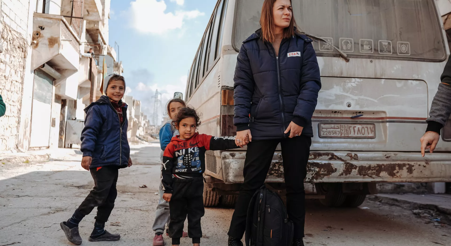 ZOA medewerker Marjanne in Syrië