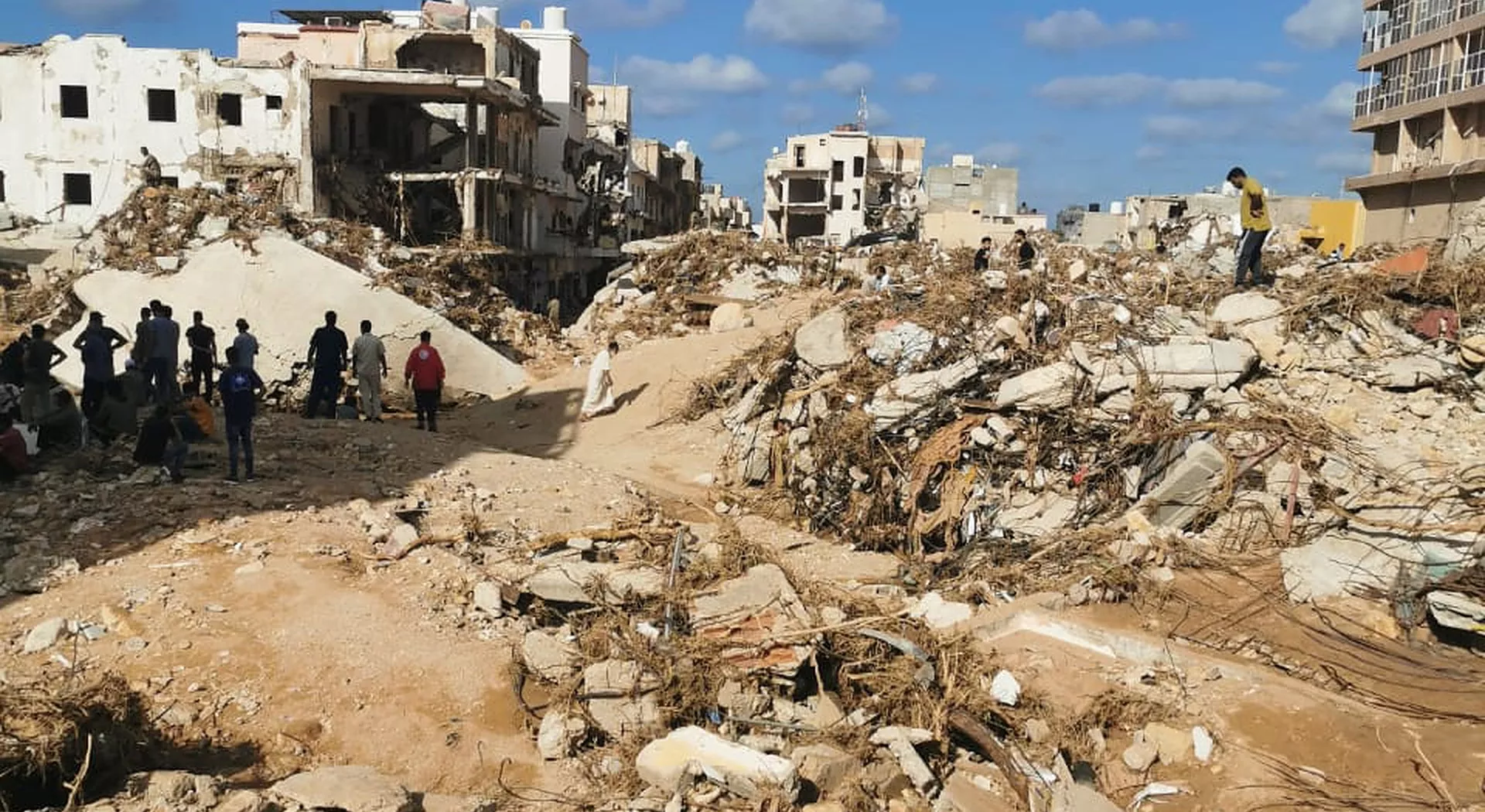 Overstromingen Libië