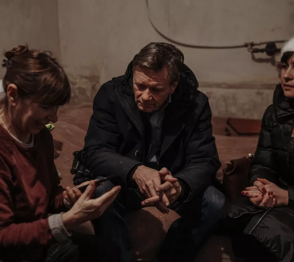 Joël Voordewind in Oekraïne