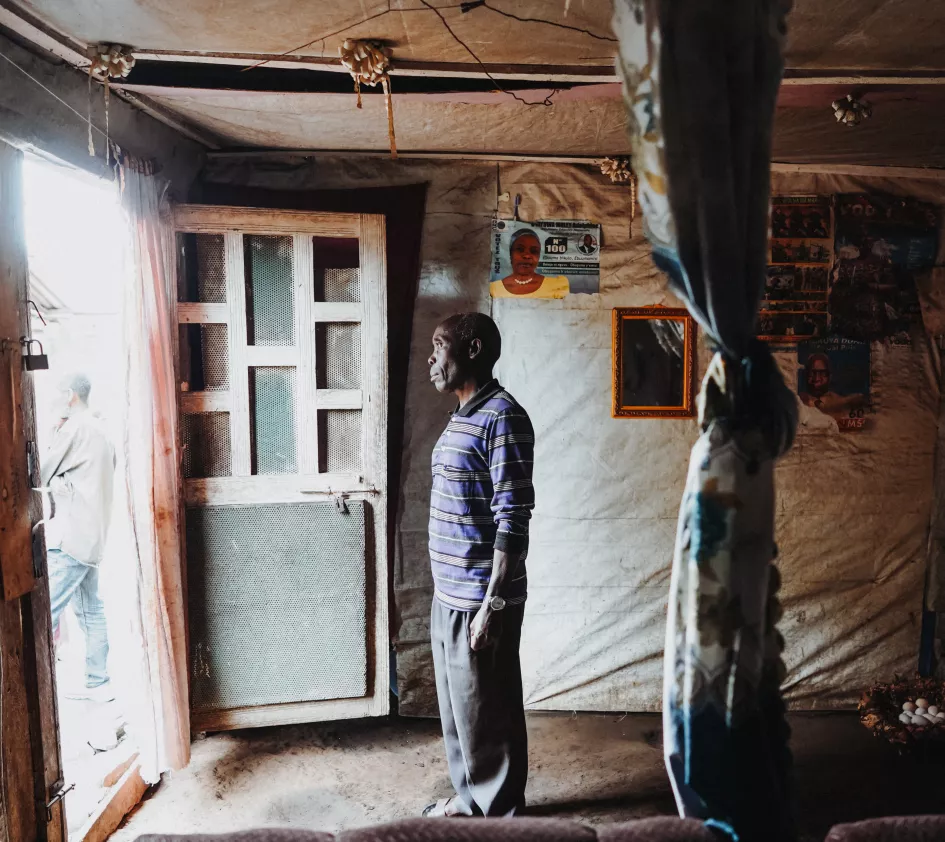 vluchten voor geweld en terreur