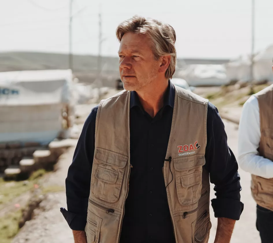 Joël Voordewind in Irak