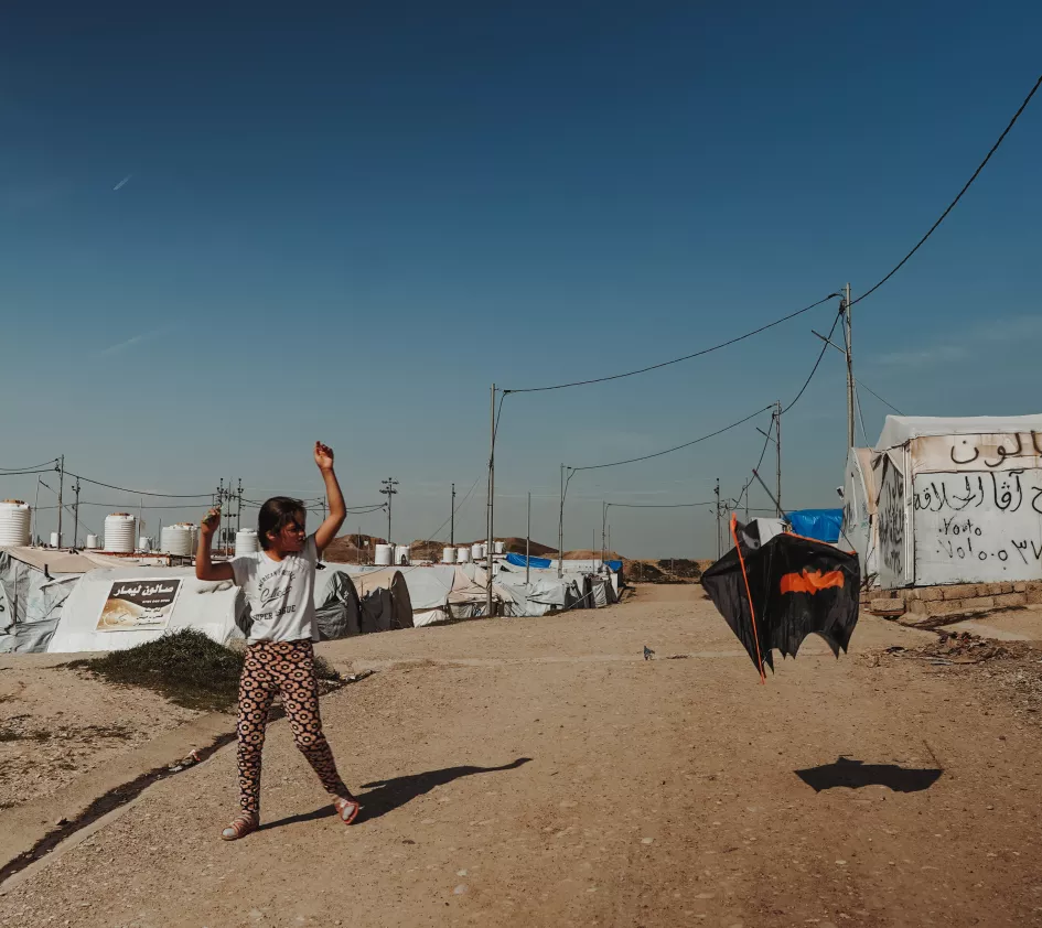 Refugee camp in Iraq