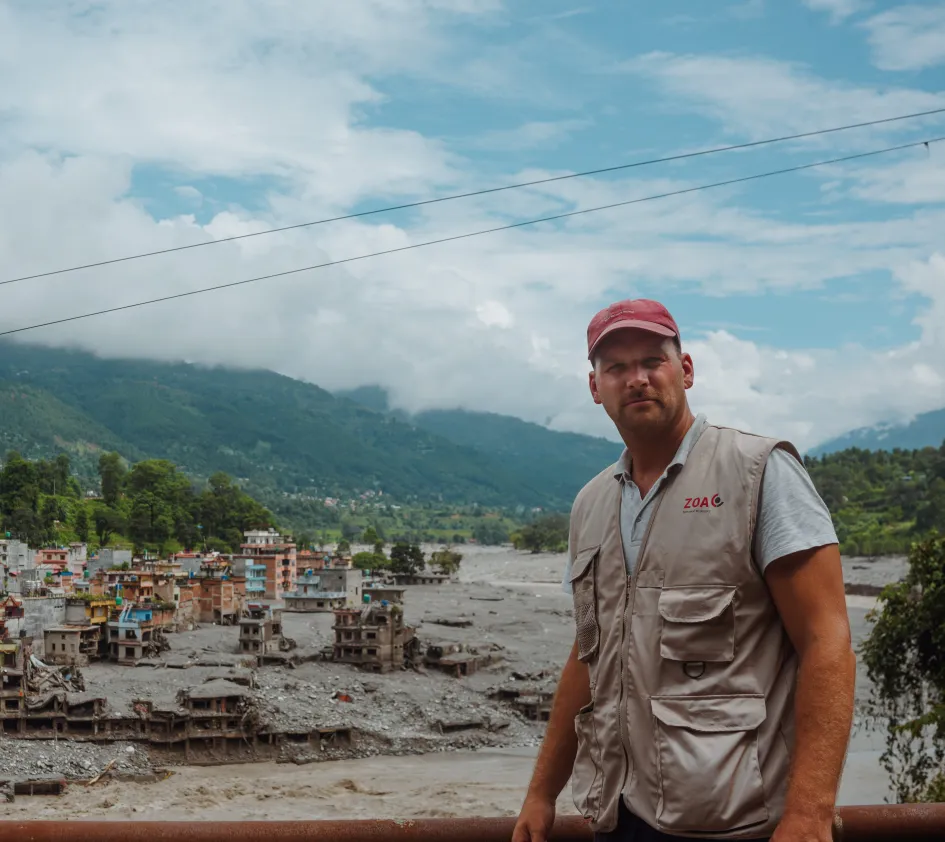 Lieuwe in Nepal