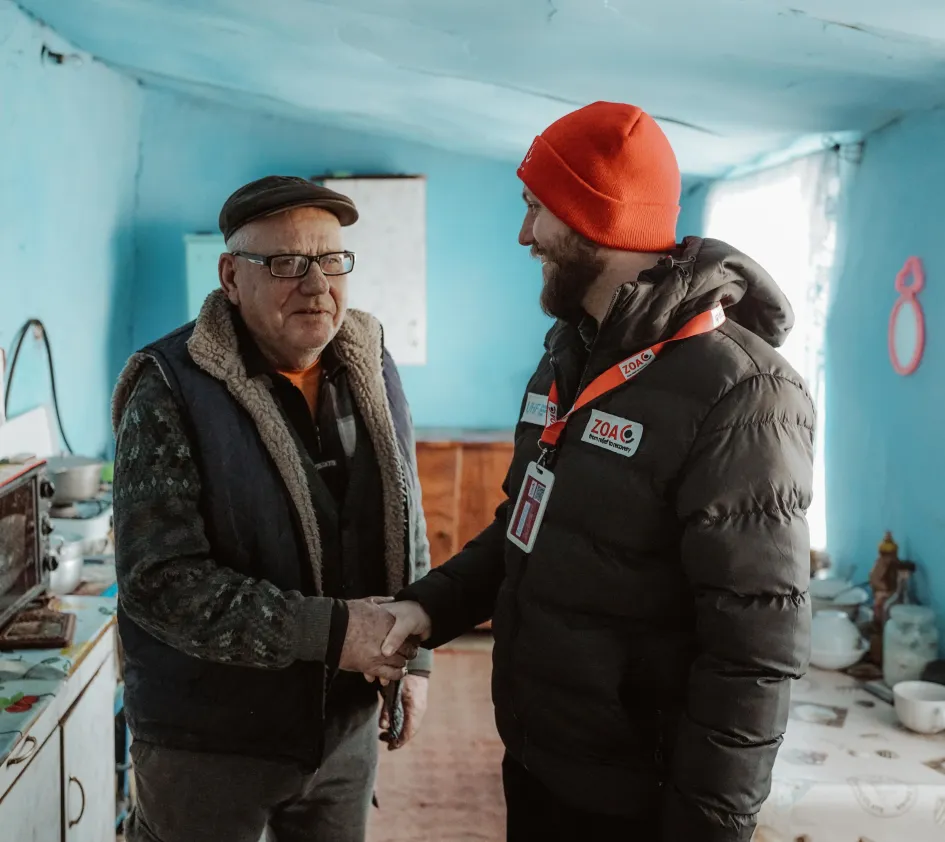 Relief work in Ukraine