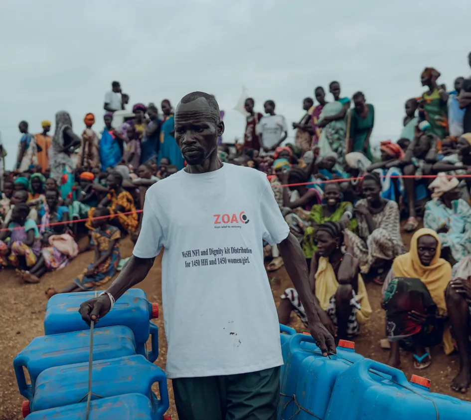 ZOA medewerker in Ethiopië