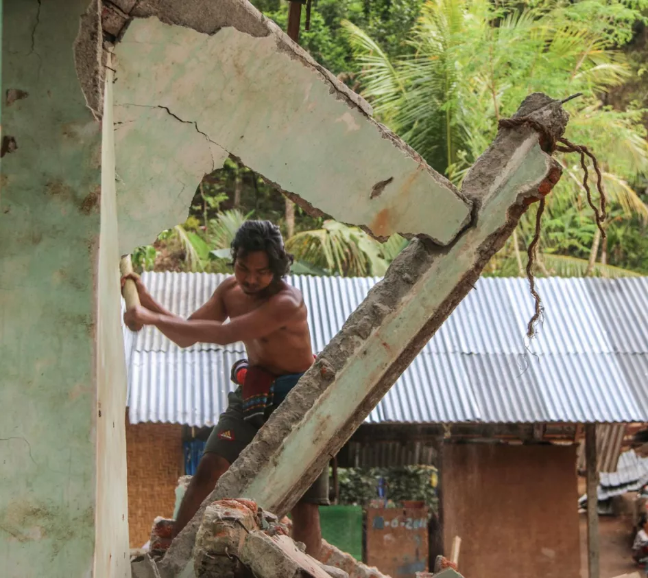 Aardbeving Lombok 2018