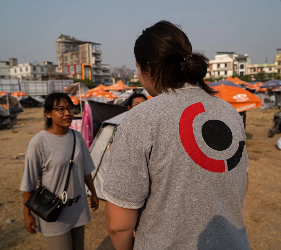 Earthquake relief Myanmar