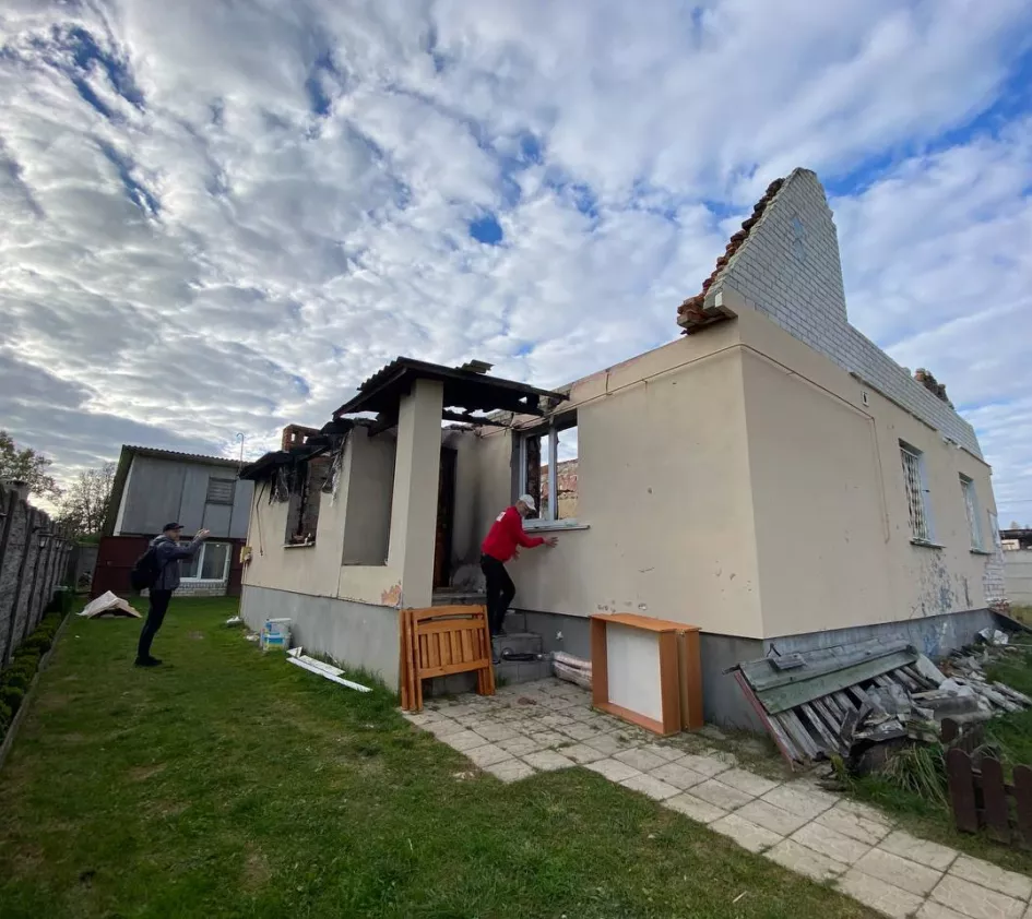 Oekraïne huizen herstel