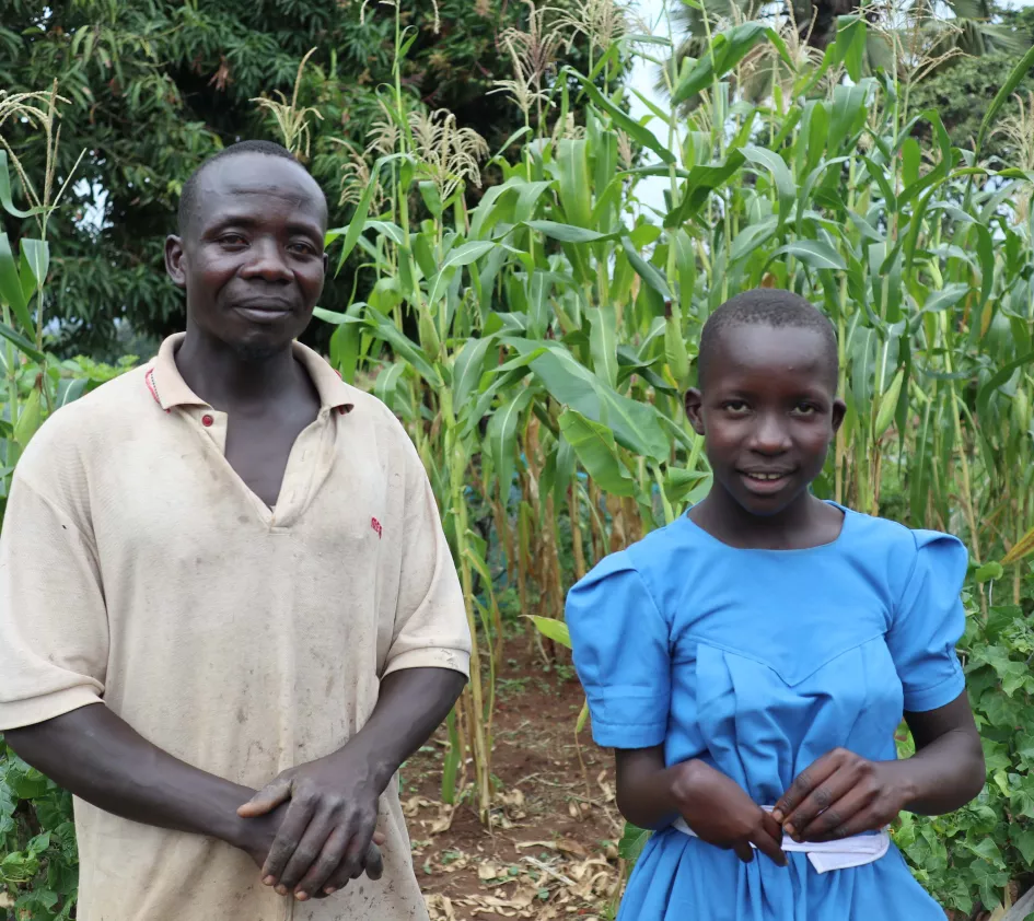Godwin en zijn dochter Maria