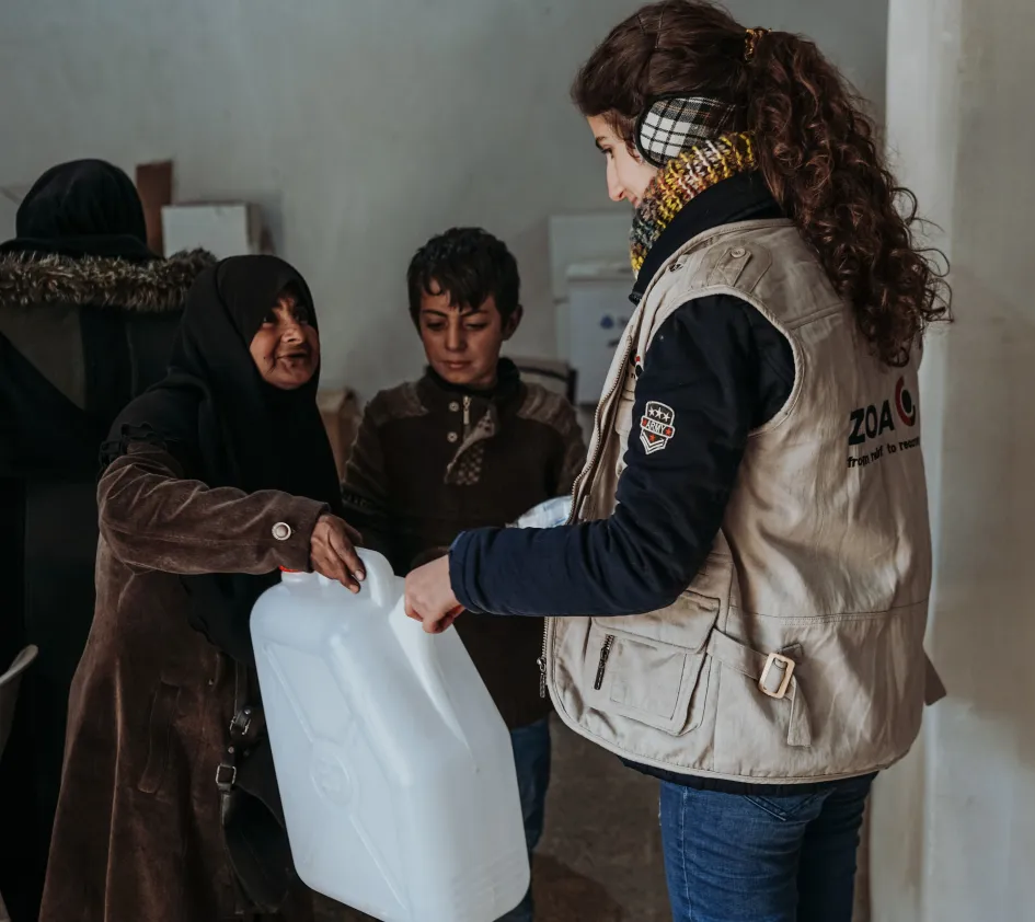 ZOA employee in Syria