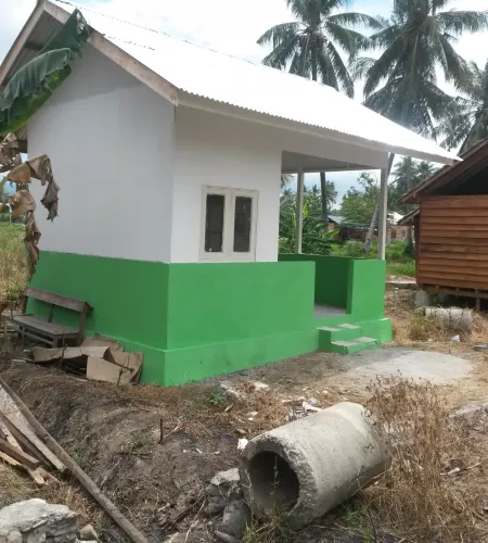 Nieuw huis gebouwd door ZOA