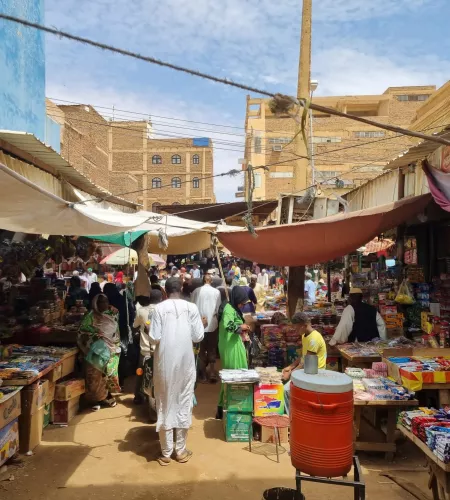 Sudan straatbeeld