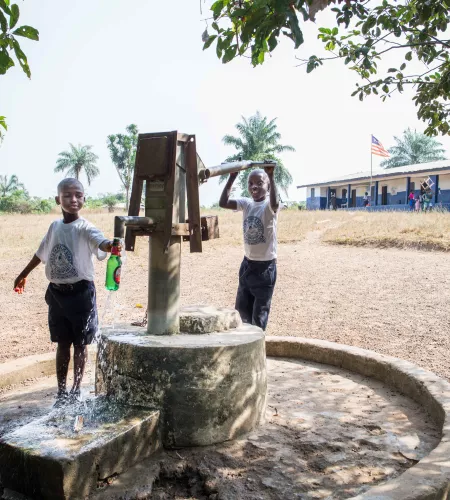 Children in Liberia 