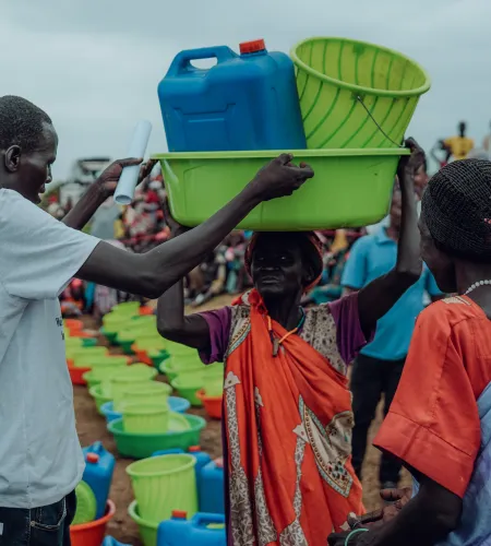 Water hulp in Ethiopië