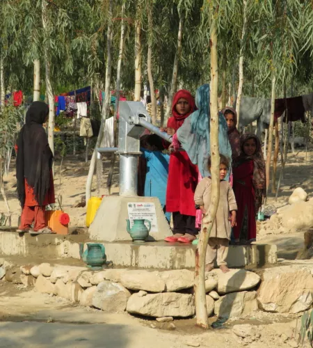 Water point in Nangarhar, Afghanistan