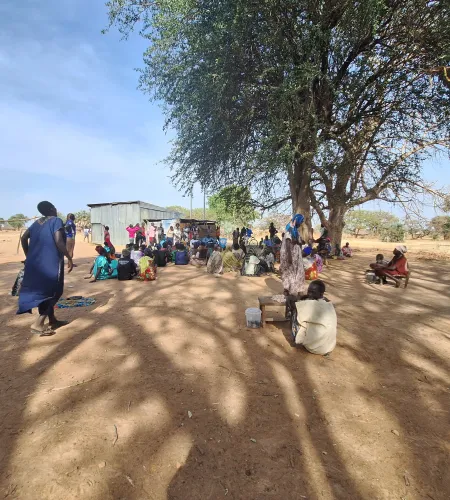 Voedselhulp in Zuid-Sudan