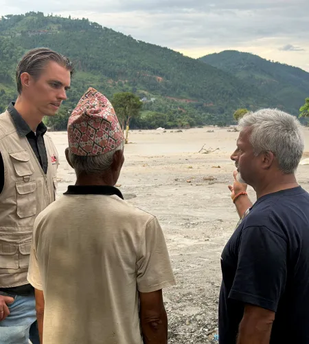 Hielke in Nepal