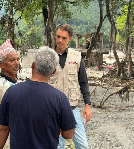 Hielke in Nepal