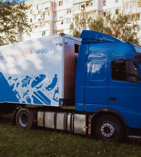 Voedsel truck Ukraine