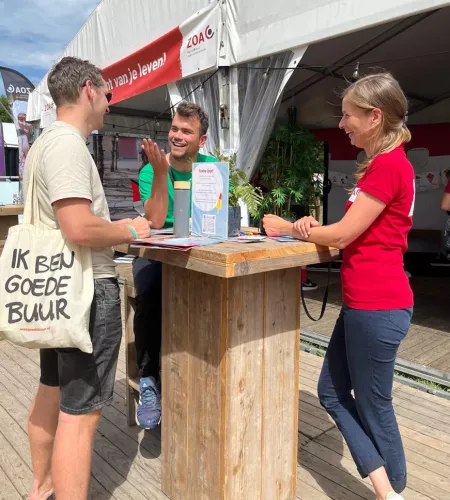 stand-vrijwilliger ZOA