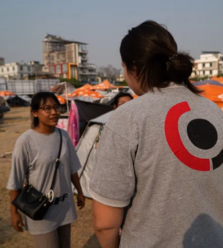 Yasmijn in gesprek met Eaint Thu Soe 