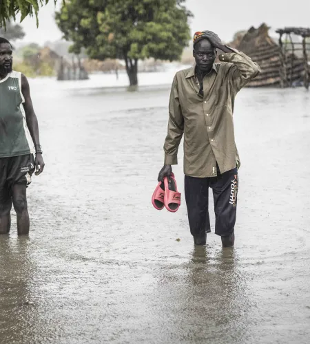 Overstromingen in Zuid Sudan