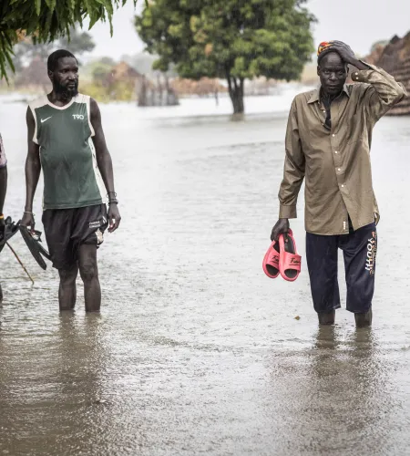 Overstromingen in Zuid Sudan