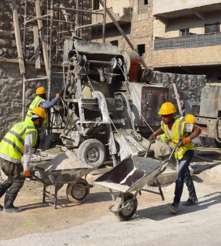 Syria school rehabilitation