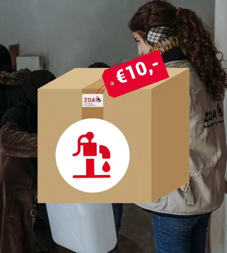 Schoon drinkwater €10,-