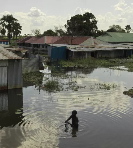 Overstromingen in Zuid-Sudan