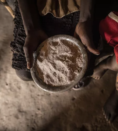 Hunger in South-Sudan photo Ruben Timman