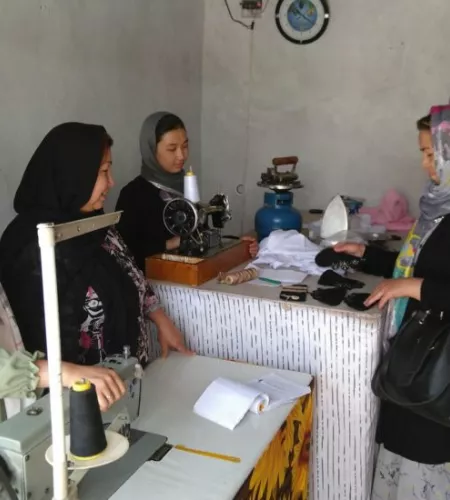 Self help group for women in Aghanistan