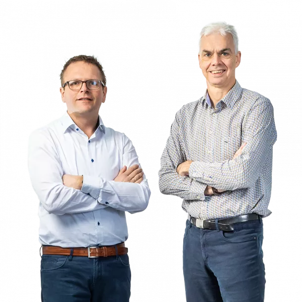 Chris Lukkien and Edwin Visser