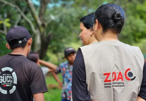 ZOA medewerker in Colombia