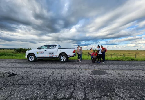 Caminantes in transit in Colombia