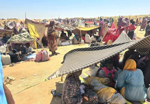 Camp in Sudan