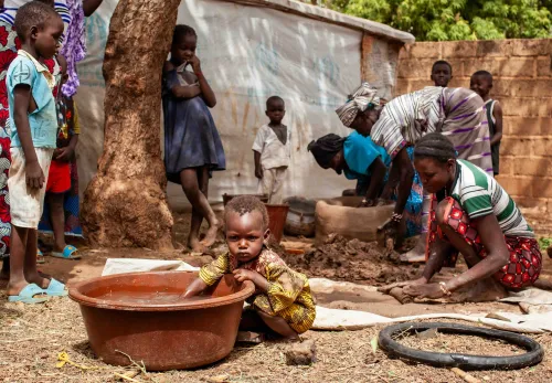 Working in Burkina Faso