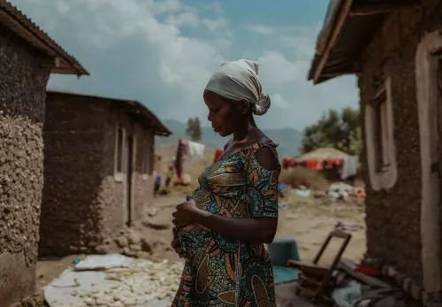 Mapindo Pregnant in DR Congo