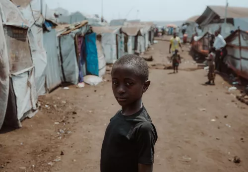 Refugee camp Congo