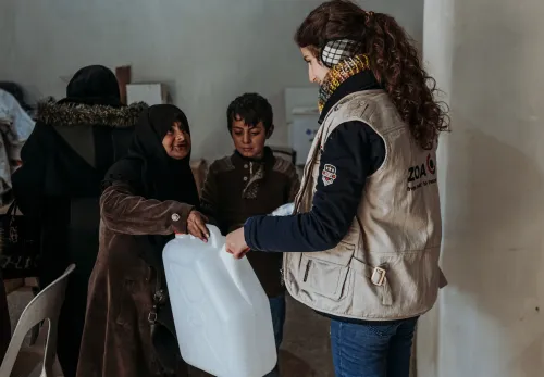 ZOA employee in Syria